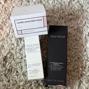 Primer, Serum, and Glo Prep Pads Beauty Bundle!